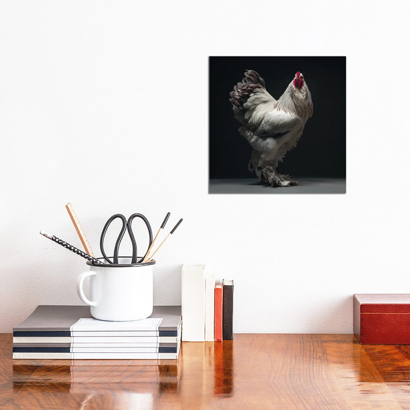 Columbian Lavender Brahma - Wrapped Canvas Print, 30.48 cm H x 30.48 cm W