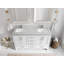 Ensemble de meuble-lavabo double 60 po Malibu-75227121