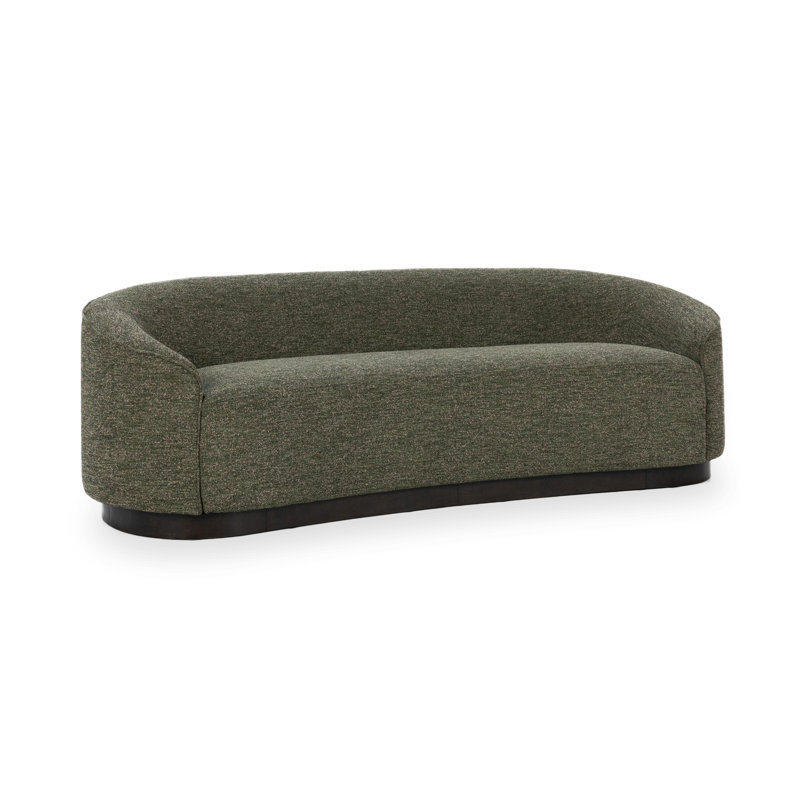 Beverly 90" Sofa Oatmeal, Antique Green
