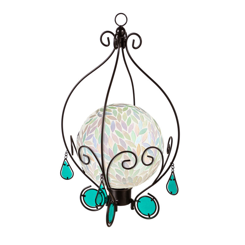 Saarim Metal Abstract & Geometric Gazing Ball