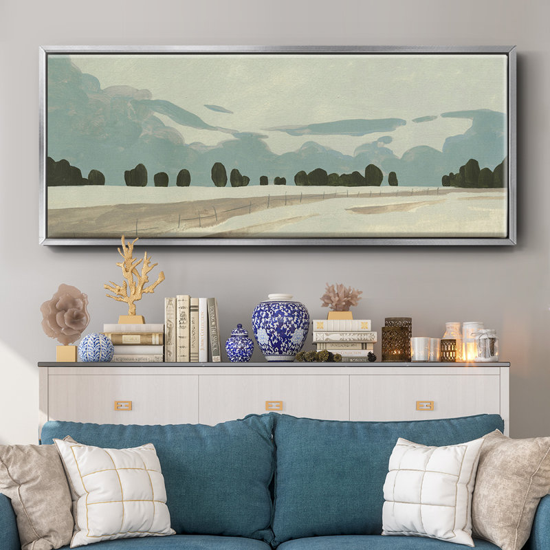 Farmland Study IV- Framed Canvas