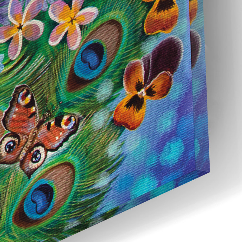  «Gift Of Abundance» par Verena, art mural en verre acrylique, 12 po x 16 po