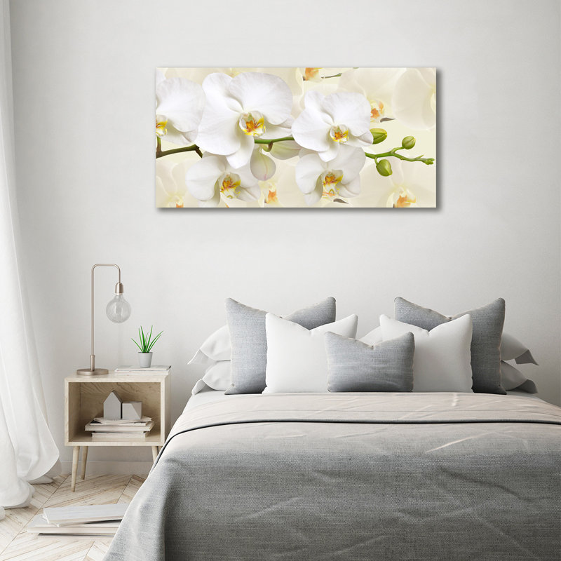 Orchid - No Frame Print, Canvas, 70cm H x 140cm W x 2cm D