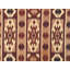 Afghan Wool Southwestern Area Rug in Brown