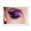 Maquillage lumineux pour les yeux dans des tons de bleu luxueux - photographie sur toile-59843995-59843988