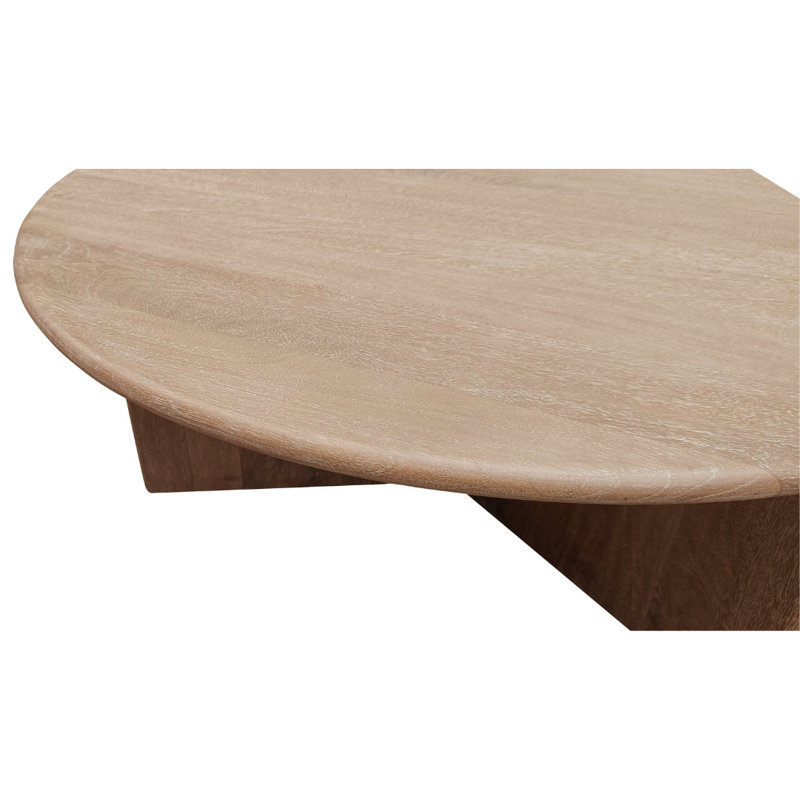 Table basse Macintyre, Nouveau blanc délavé