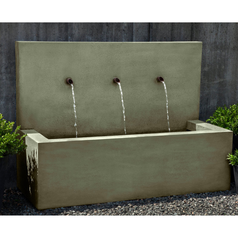 Floor Fountain, Copper Bronze