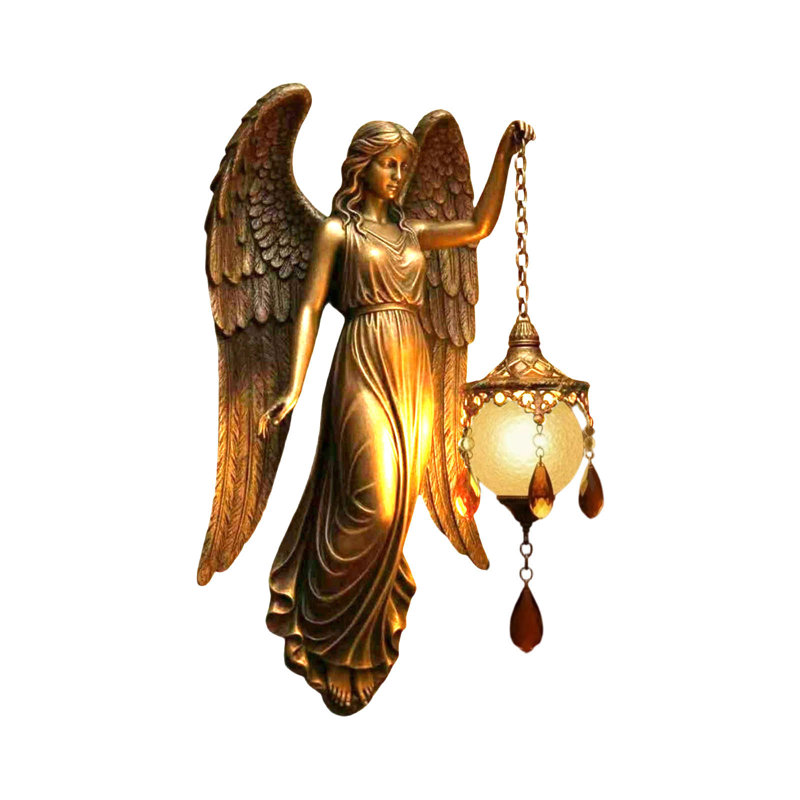 Night Light Exquisitely Designed Figure-shaped Home Decor Wall Lamp