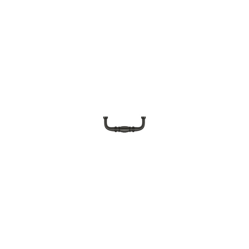 Colonial Bar / Handle Pull, Oil-Rubber Bronze