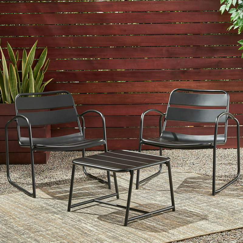 CONRAD CHAT ENSEMBLE, Noir mat