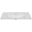 Plateau de meuble-lavabo simple 36 po en céramique avec lavabo