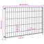 Coova 27.56cm H Steel Exercise Pen-1924118344