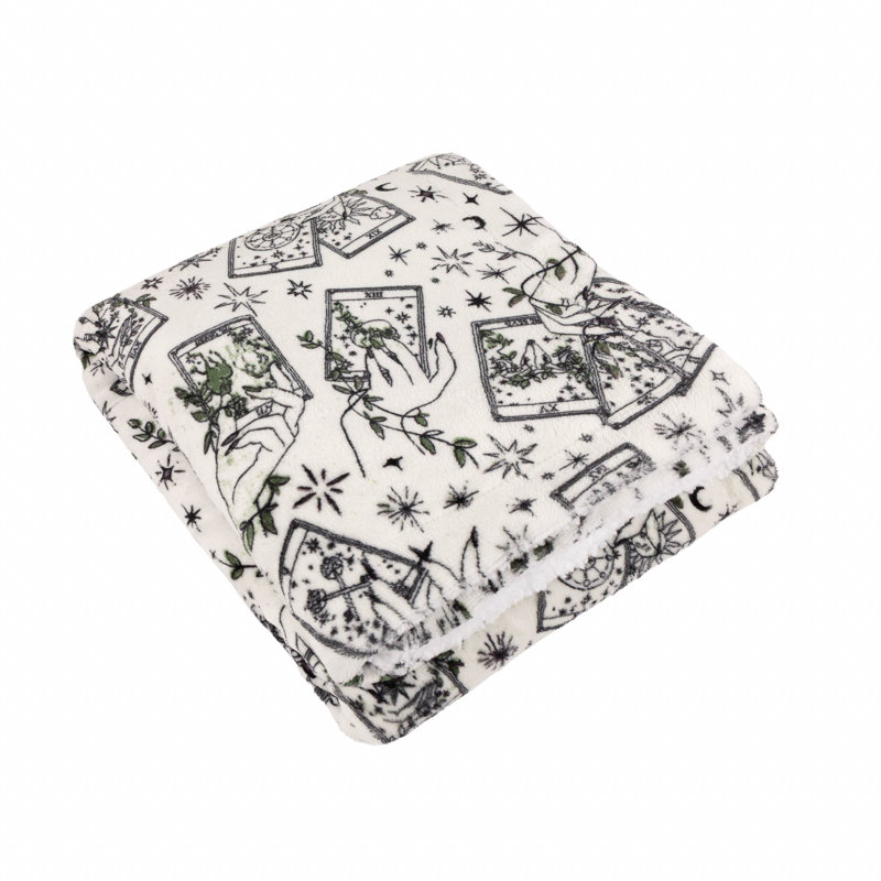 Celestial Stories Machine Printed Throw Blanket