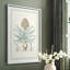 Reproduction encadrée Willow Blue Besler IV - bois massif-840537482-840537489