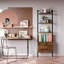 185 cm H x 60 cm W Steel Ladder Bookcase