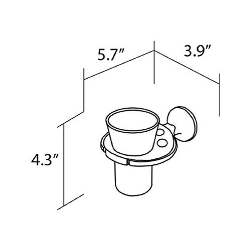 Strauser Toothbrush Holder