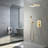 8000-8Inch Shower Faucet Shower System With 8 Inches Rain Shower Head And Handheld Spray-118016424