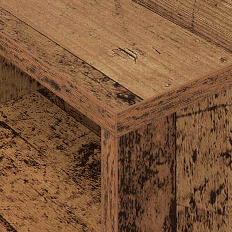 End Table, Old Wood