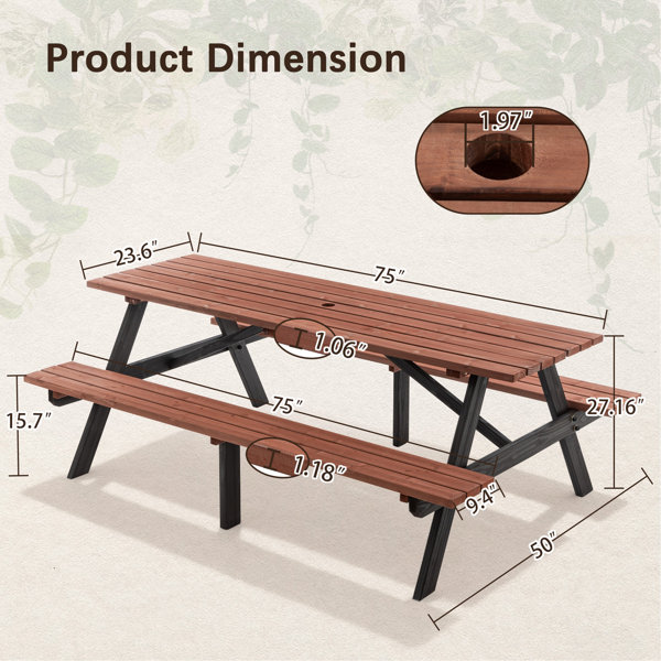 Dimensions du produit