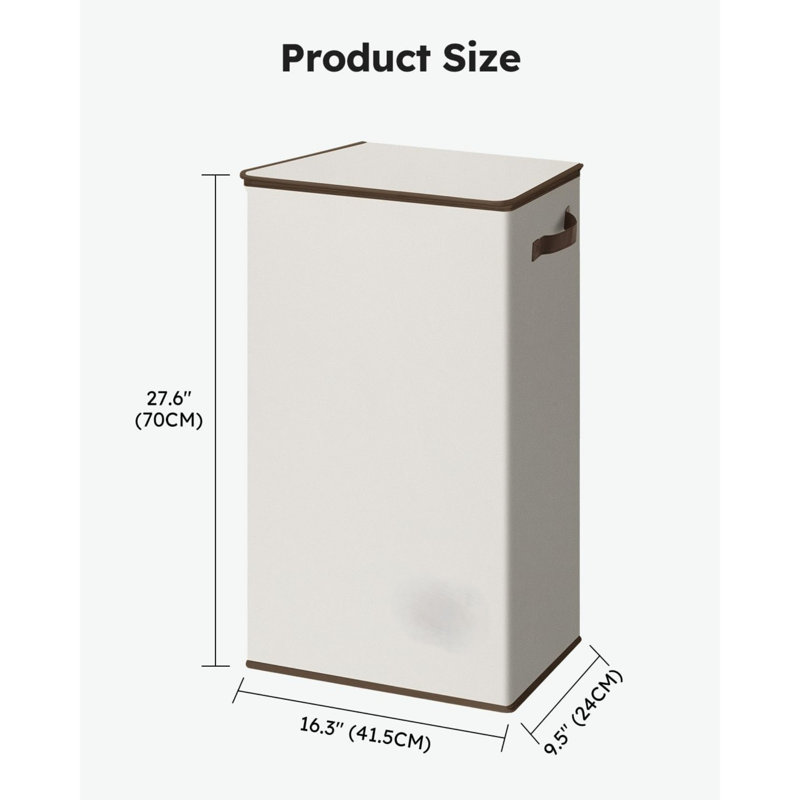 Polyester Laundry Room Organiser, Off-White