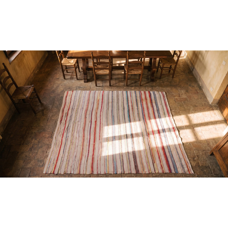 Tapis antique en chiffon American