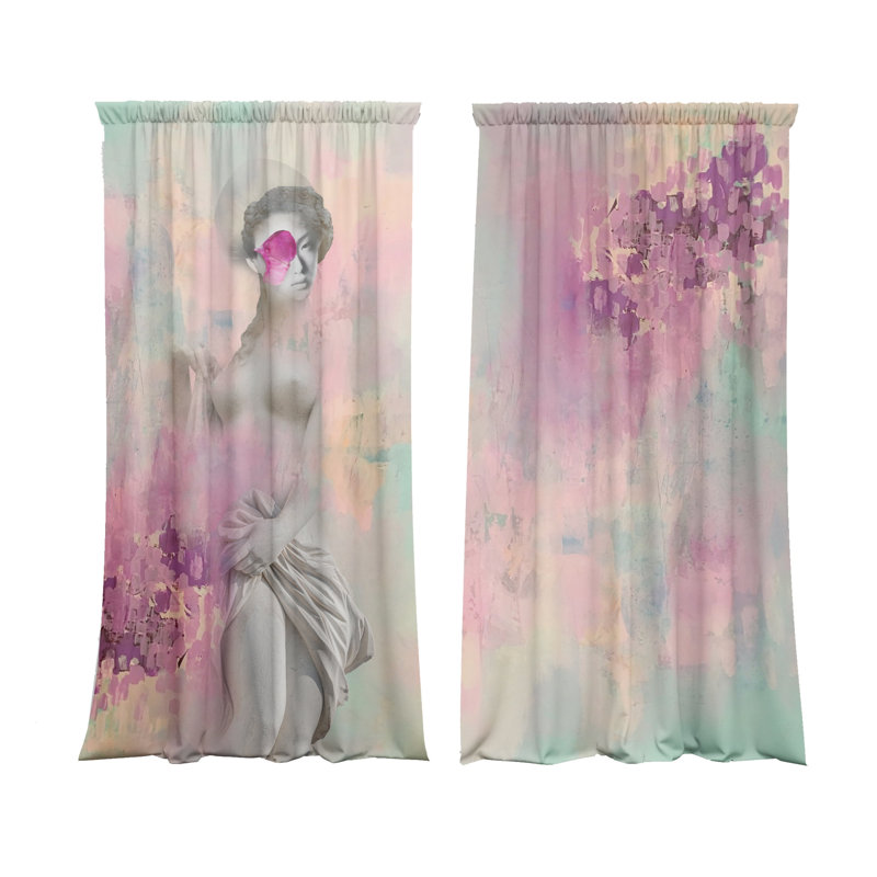 Velvet Blackout Curtain Panel Pair, 148cm Width x 200cm Drop