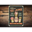 Enseigne en aluminium Tiki Lounge-58217898
