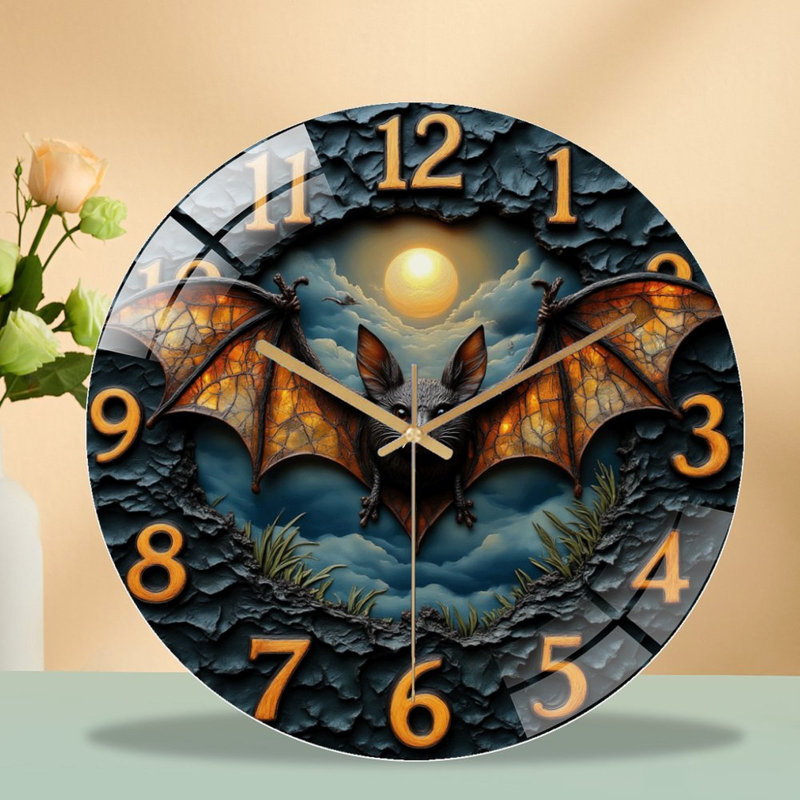 Horloge murale Bat