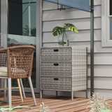 Aaban 3 Drawer Storage Drawer
