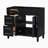 35.51 " Single Bathroom Vanity Base