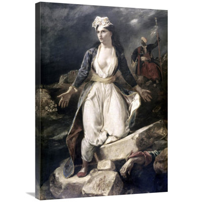 " Greece Expiring " by Eugene Delacroix