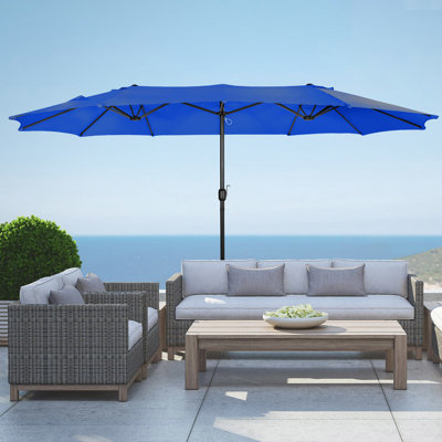 Peru Pierpoint 108'' Umbrella with Vented Canopy