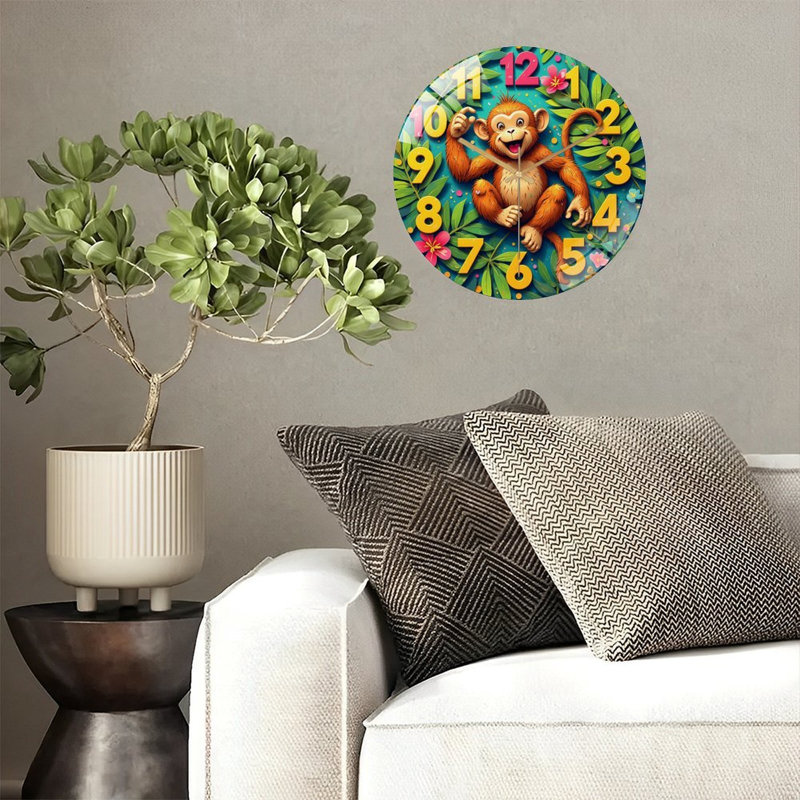 Horloge murale 12 po