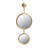 Margie Metal Flat Wall Mirror