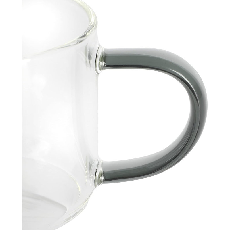 Gibson Soho Lounge 4-Piece Glass Espresso Set W/Rack