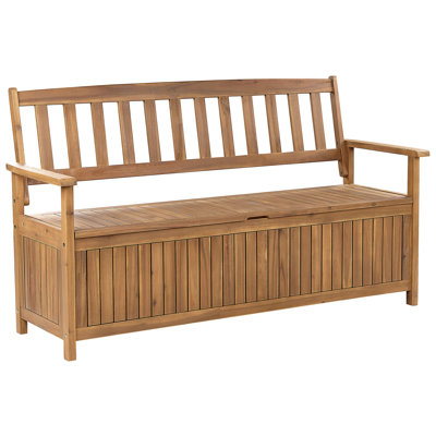 Chermaine Wooden Storage Bench