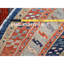 Tapis rond en laine 8 pi x 8 pi unique New Age