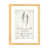 Toile avec cadre en bois beige n'est pas disponible