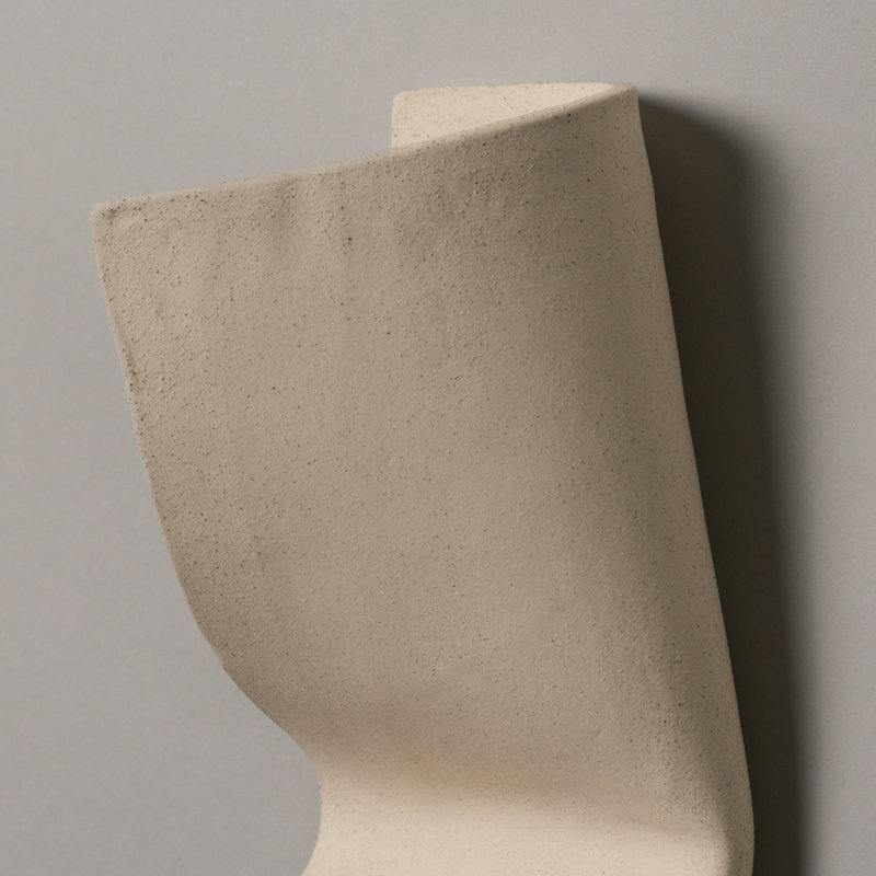 1 - Light Flush Mounted Sconce, Bone