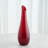 Tall Slant Handmade Glass Table Vase