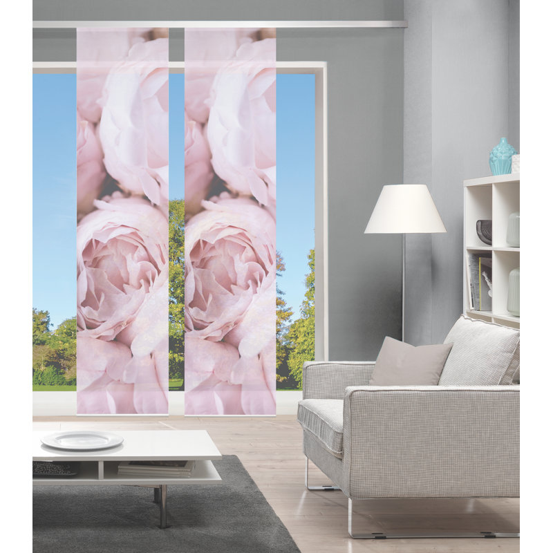 Peele Semi Sheer Curtain Panel Pair