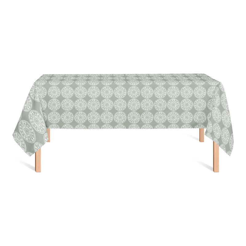 Nappe géométrique, Vert