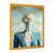 Toile avec cadre photo doré