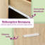 Govanny 50cm W Particle Board / Chipboard Bedside Table-987237590