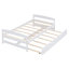 Lit plateforme simple avec lit gigogne-117190687