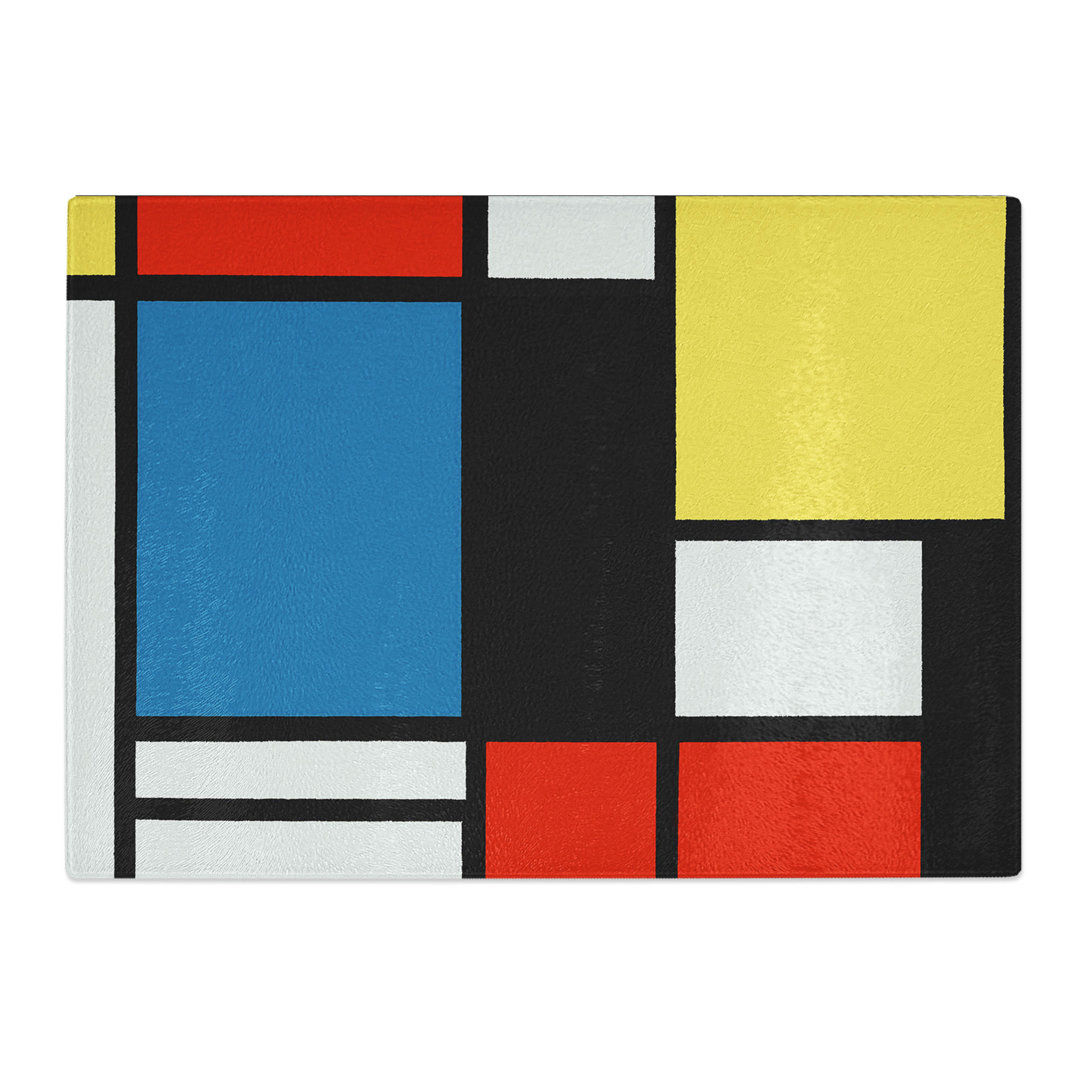 Composition Vol.3 by Piet Mondrian Chopping Board