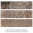 London 3" x 12" Ceramic Brick Look Subway Wall Tile-64758339