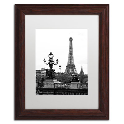 « paris romantique » par philippe hugonnard,, reproduction de photo encadrée