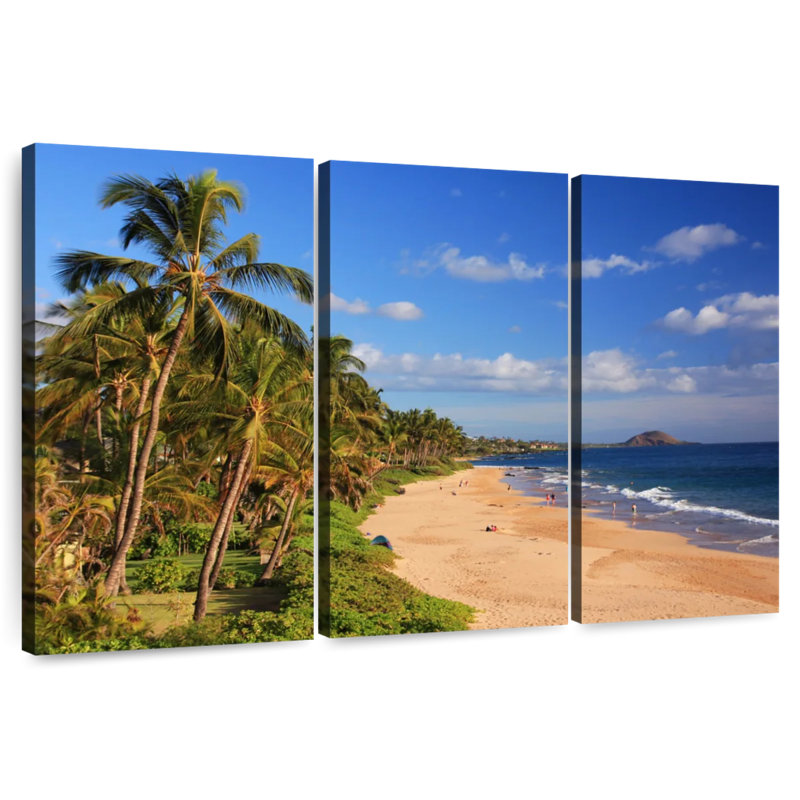 Gillard Touristes à Maui, H 42 po x l 65 po