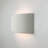 Shield Nicosia 14.25"W Ceramic Up/Down Sconce in Satin White with LED Bulb-1073647199-1073647271